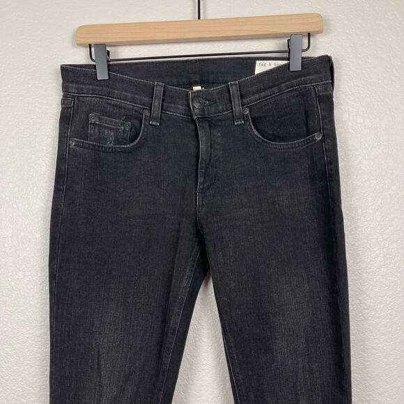 Rag & Bone Skinny Denim Jeans Rock w/ Holes Size 27 Distressed Grunge Emo - Picture 6 of 16